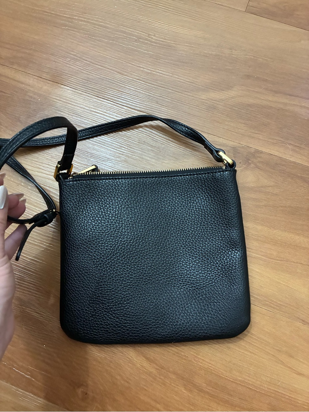Ralph Lauren Leather Messenger Bag - Picture 6 of 6